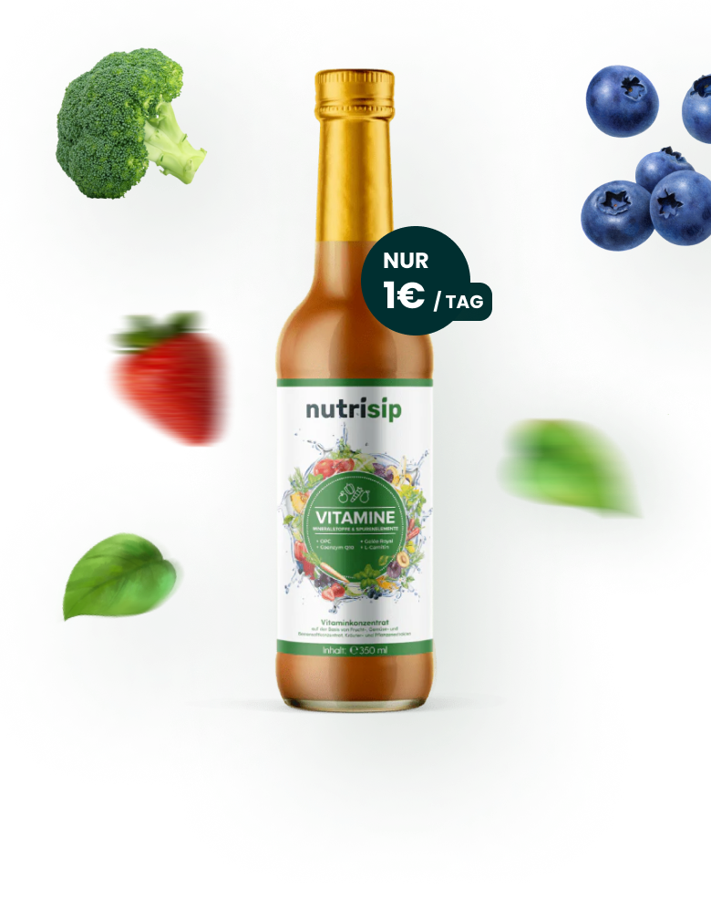 Nutrisip bottle with fruit