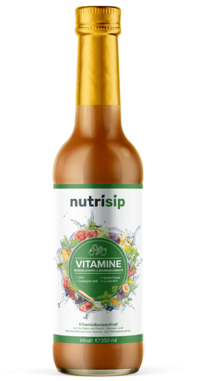 Nutrisip – Flüssiges Multivitamin Mikronährstoffkonzentrat 350 ml